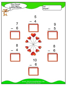 İşlemler yaprak test